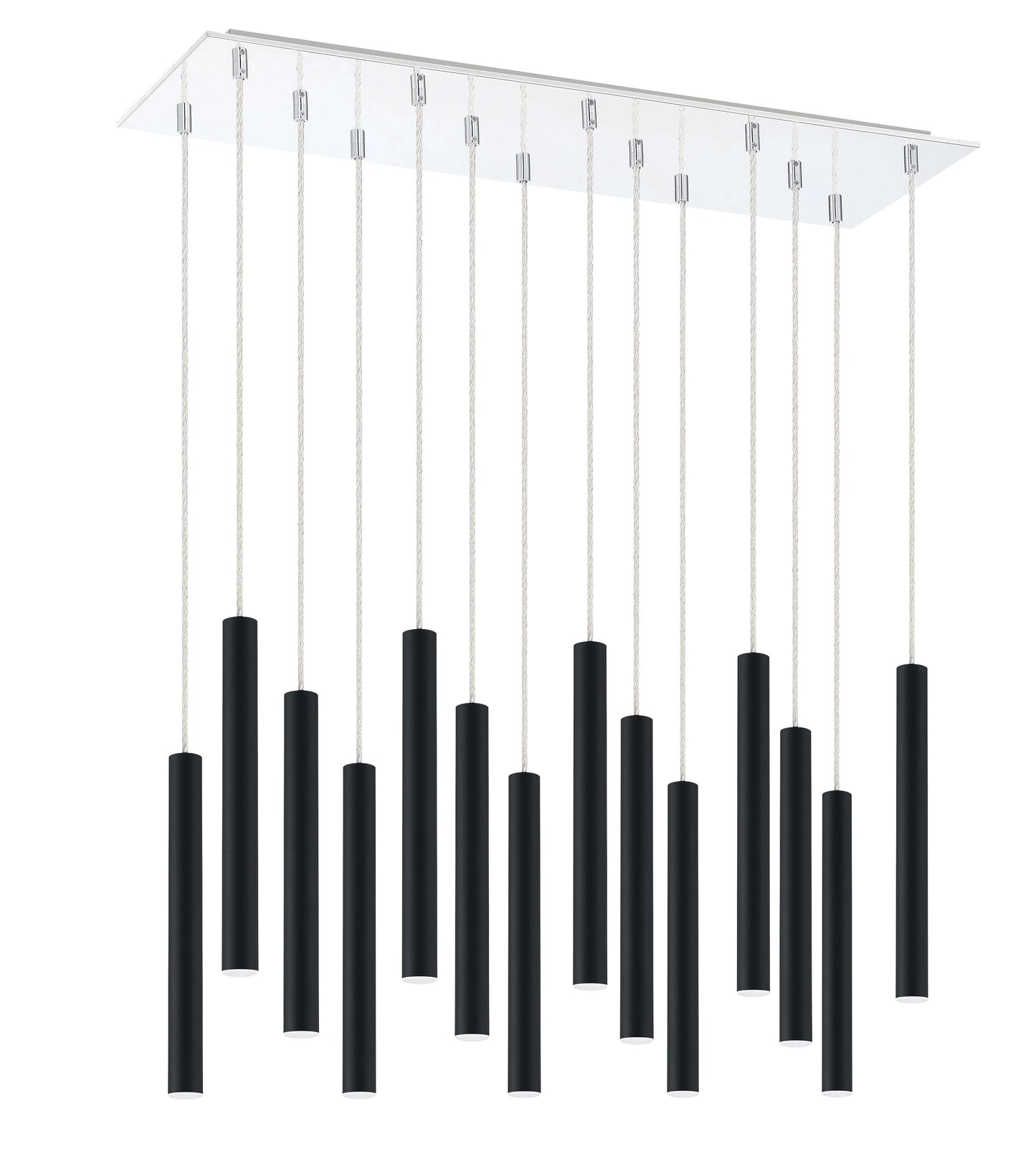 Forest LED 14 Light Chandelier Chrome