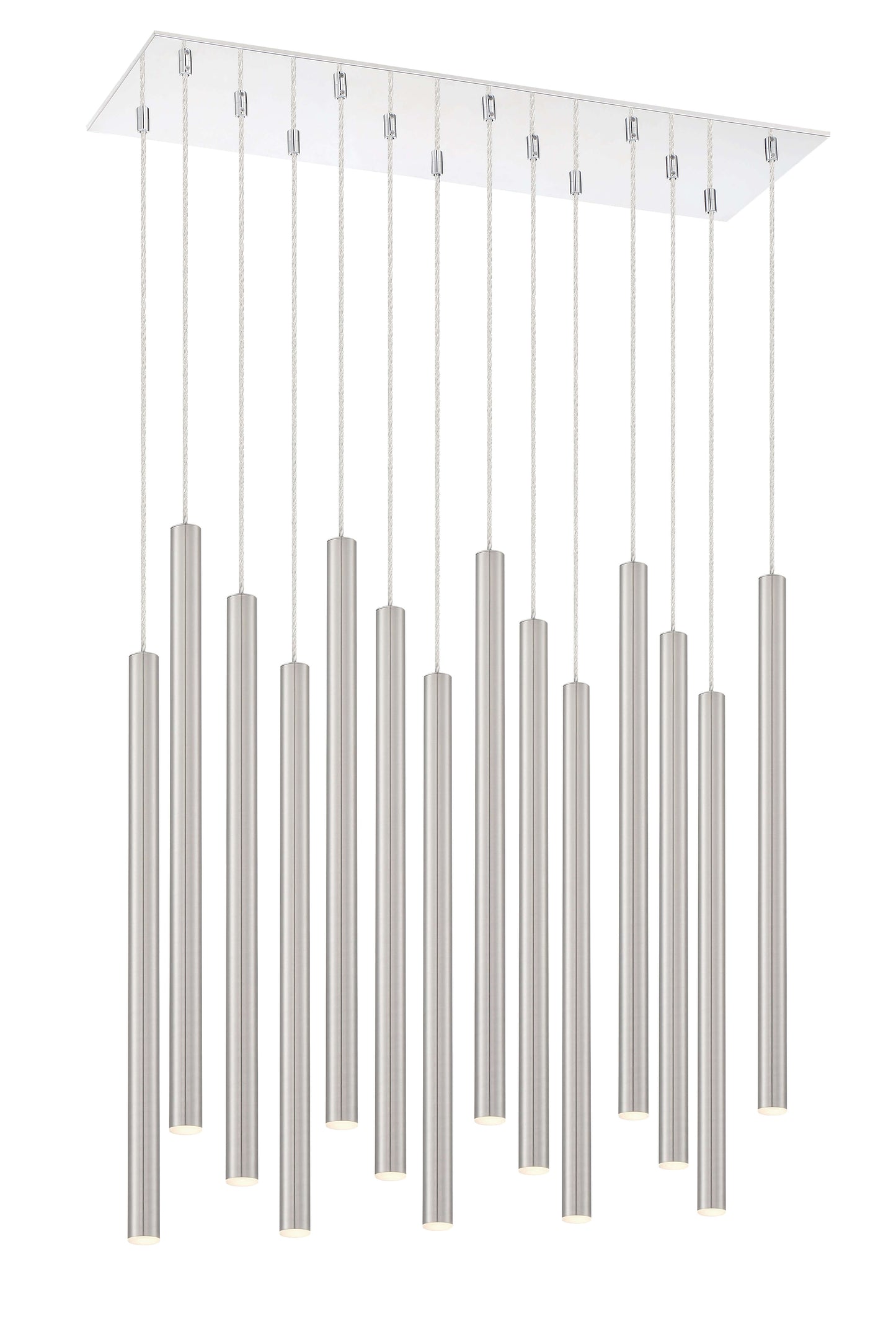 Forest LED 14 Light Chandelier Chrome