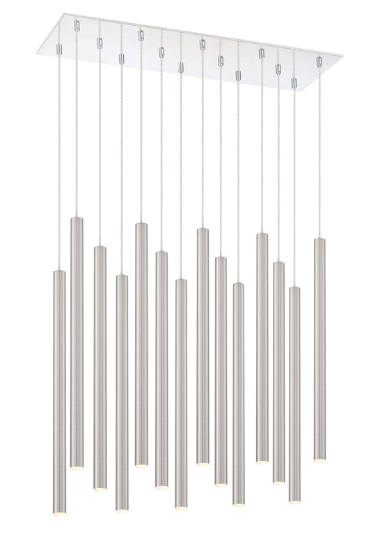 Forest LED 14 Light Chandelier Chrome