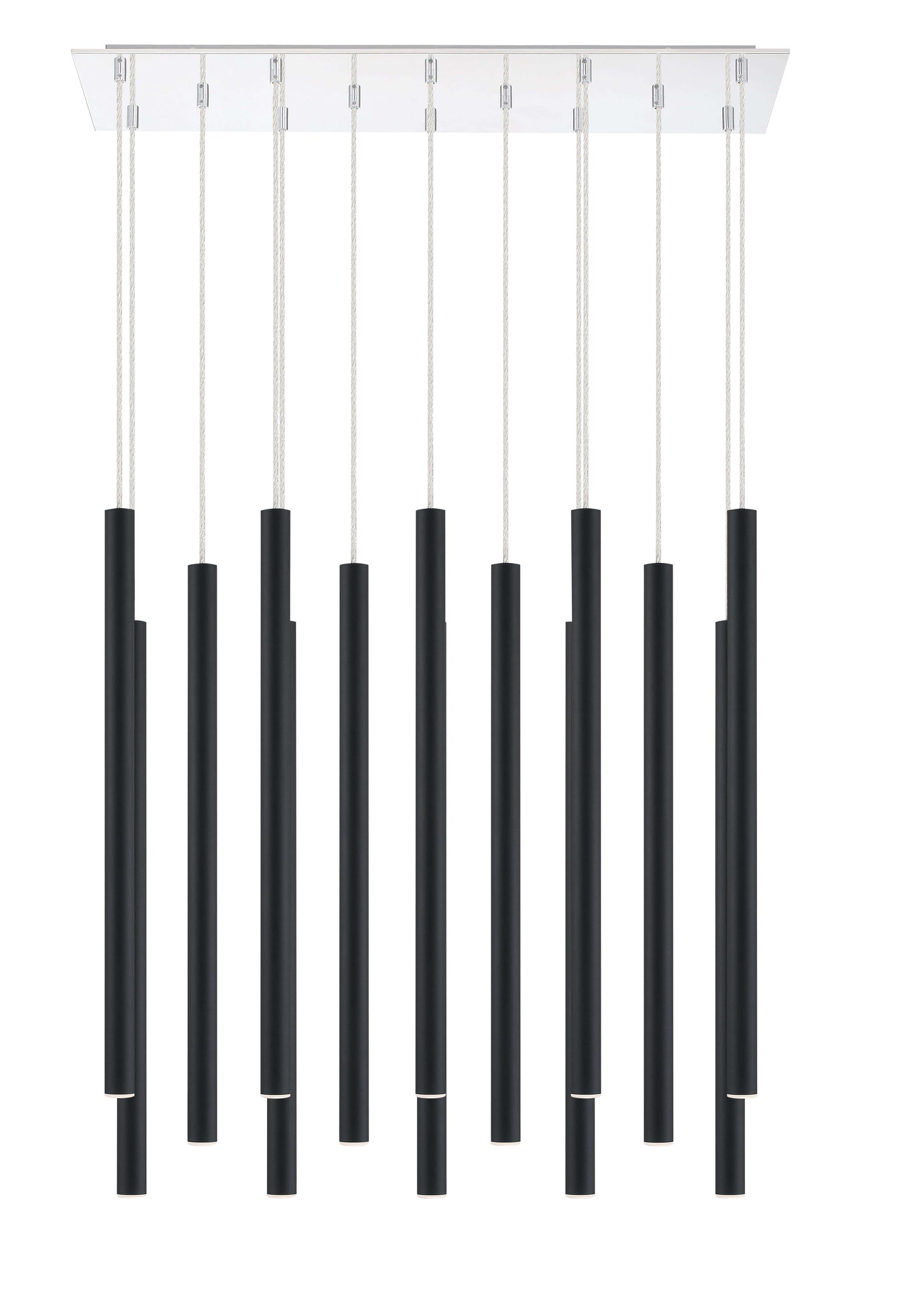 Forest LED 14 Light Chandelier Chrome