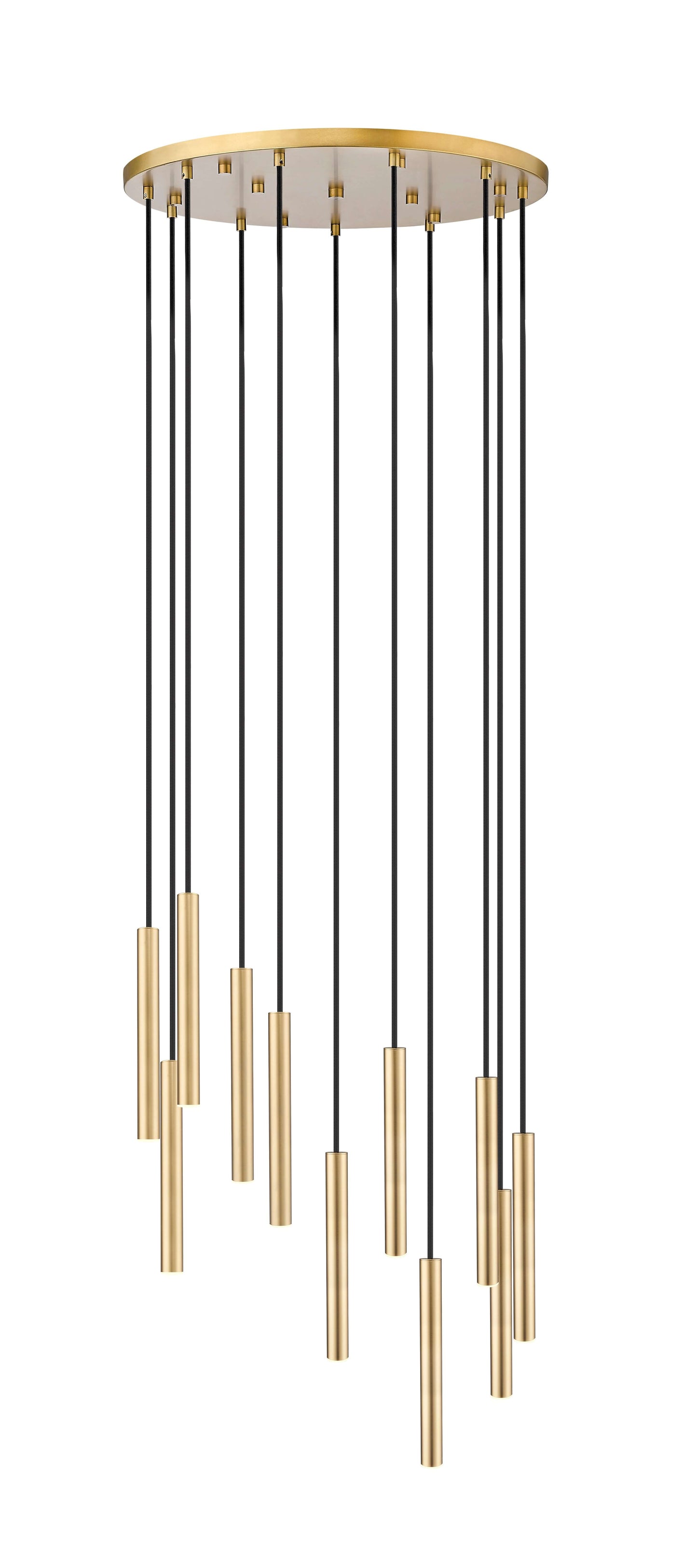 Forest LED 11 Light Chandelier Modern Gold
