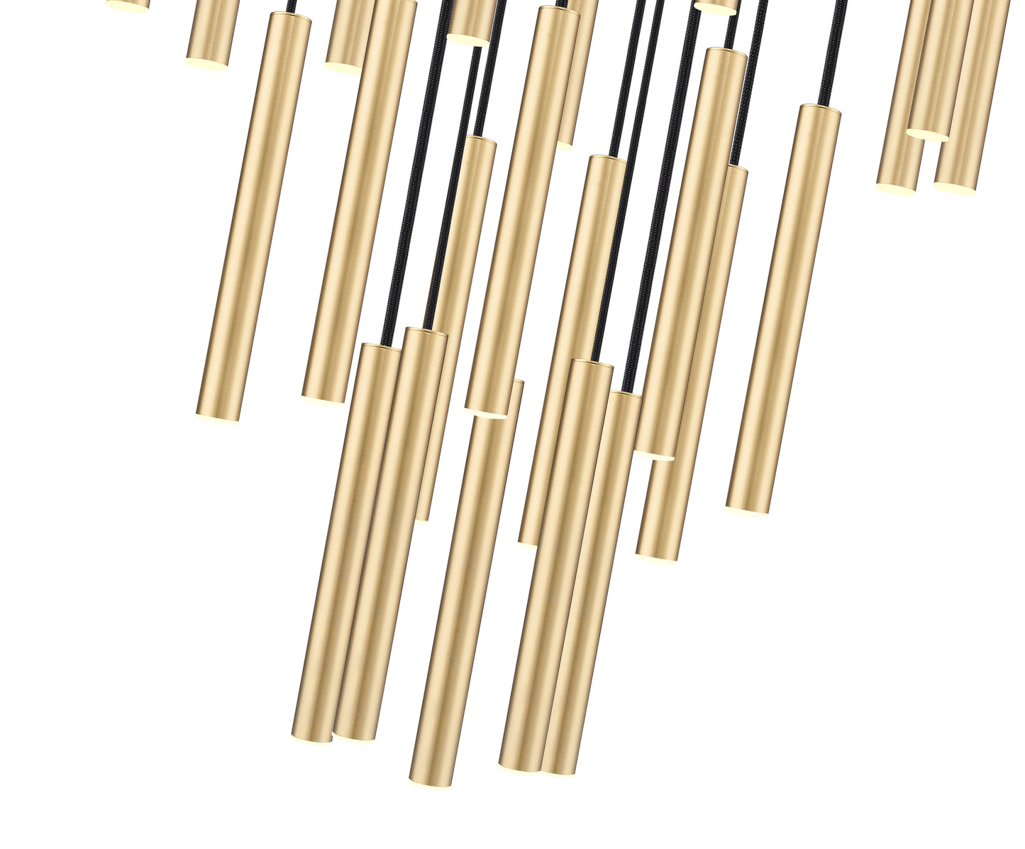 Forest LED 27 Light Chandelier Modern Gold