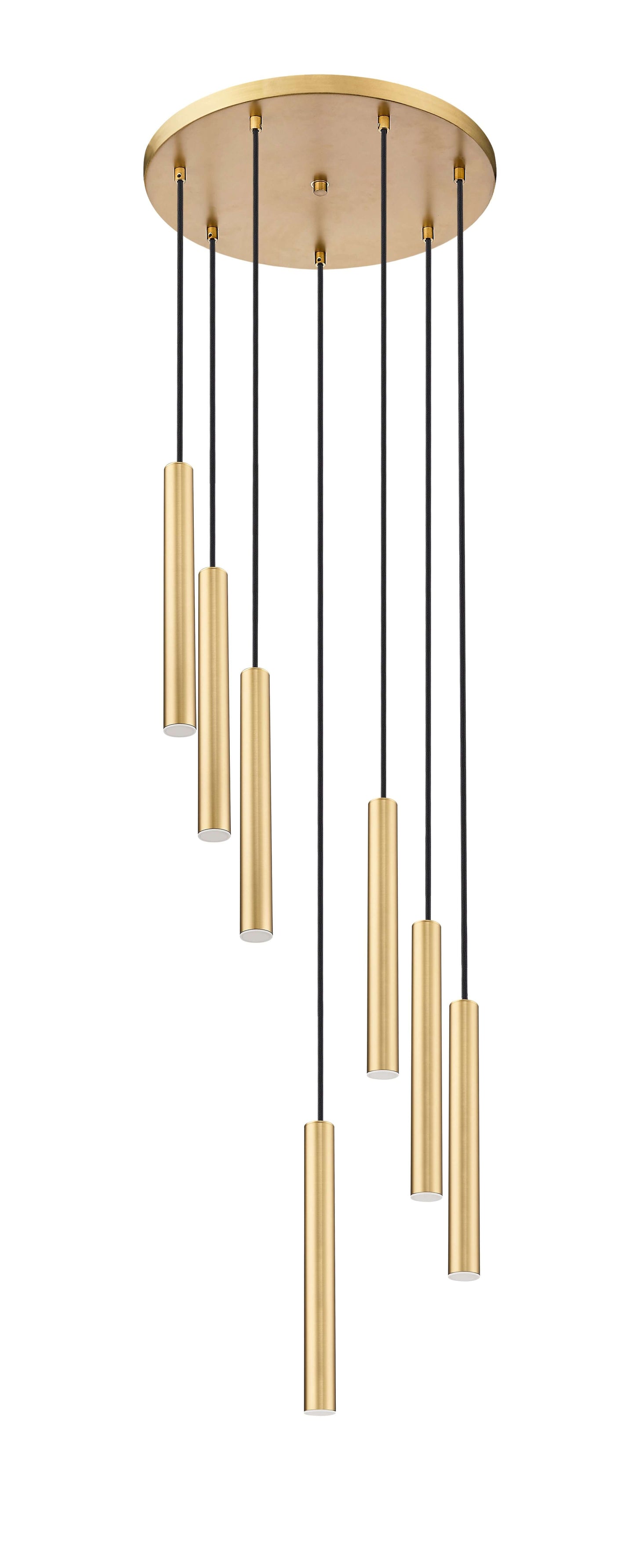 Forest LED 7 Light Chandelier Modern Gold