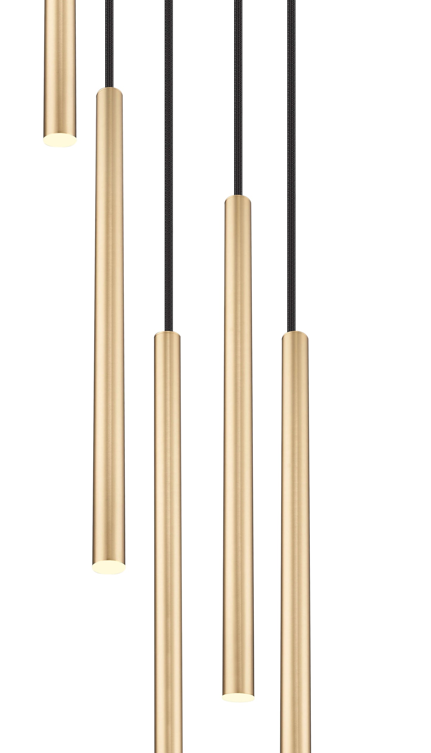 Forest LED 5 Light Chandelier Modern Gold