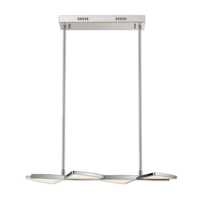 Aeon LED 1 Light Linear Chandelier Chrome