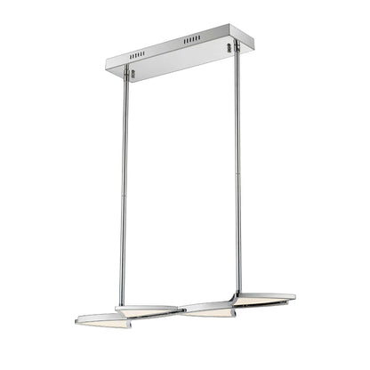 Aeon LED 1 Light Linear Chandelier Chrome