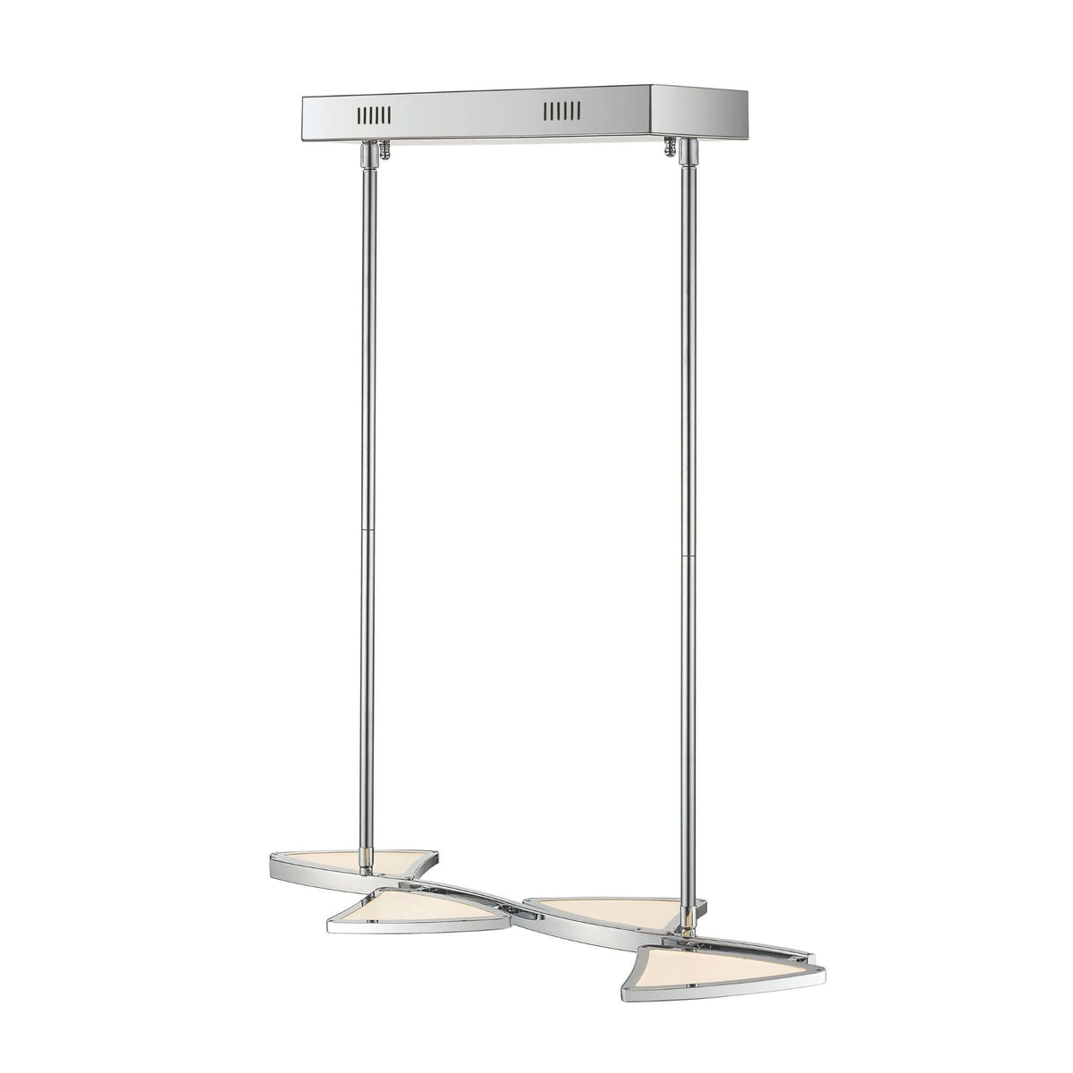 Aeon LED 1 Light Linear Chandelier Chrome