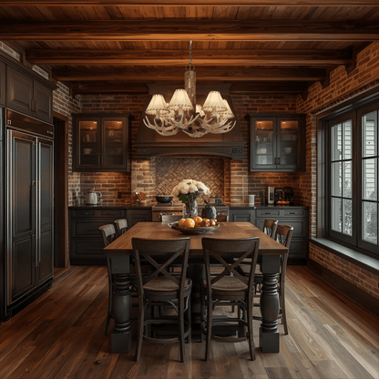 Lodge 6L Antler Chandelier