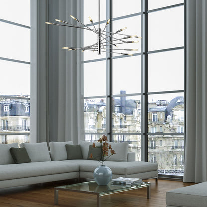 Ascension 20 Light Chandelier Chrome