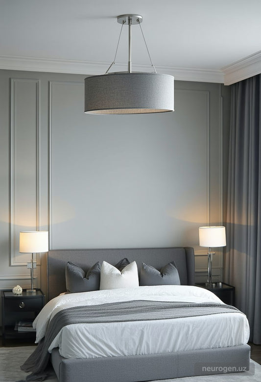 Atlas 3-Light Bedroom Chandelier 22"