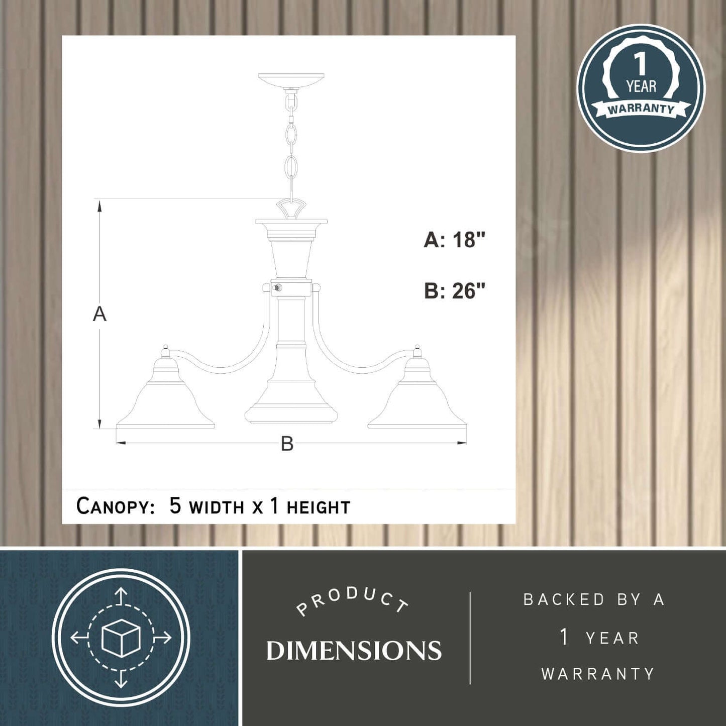 Standford 7-Light Chandelier