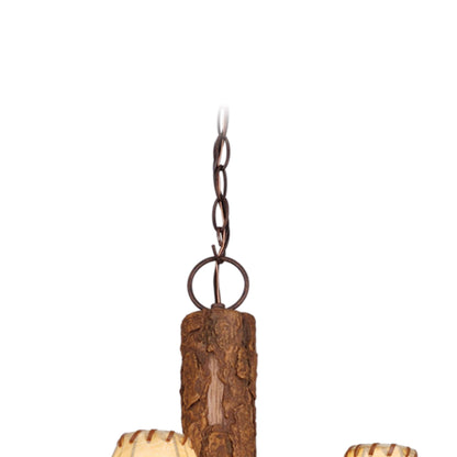 Lodge 6L Antler Chandelier