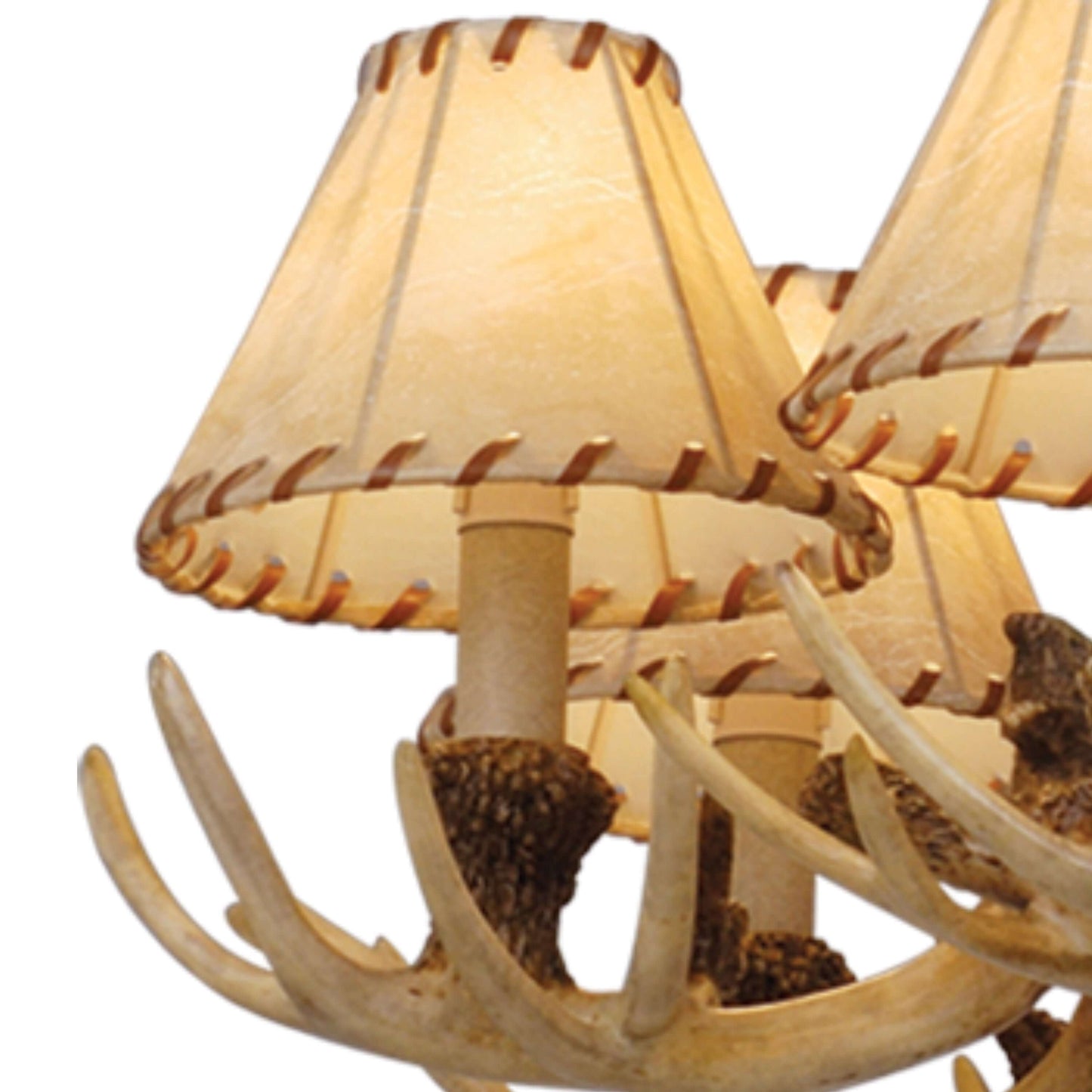 Lodge 6L Antler Chandelier