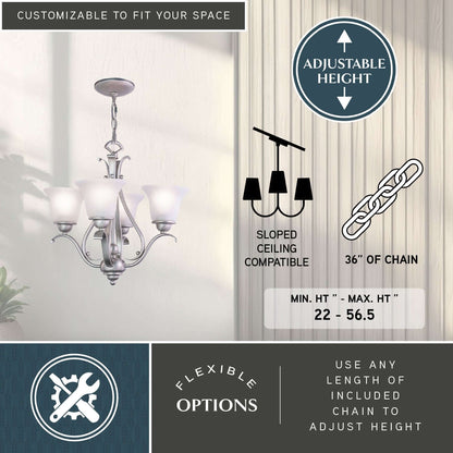 Monrovia 4L Mini Chandelier