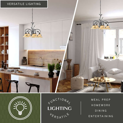 Vine 5L Chandelier