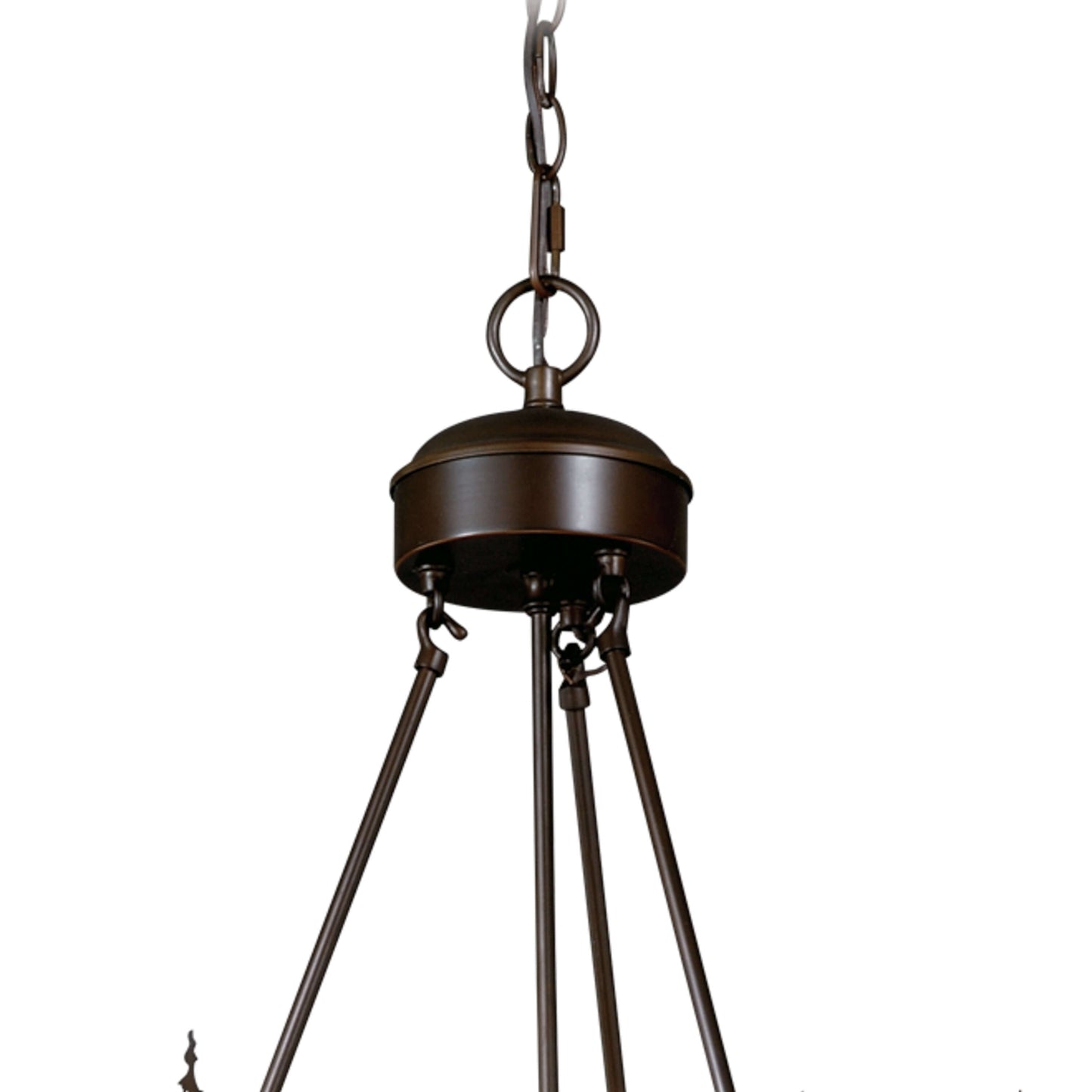 Bryce 9L Deer Chandelier