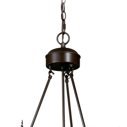 Bryce 9L Deer Chandelier