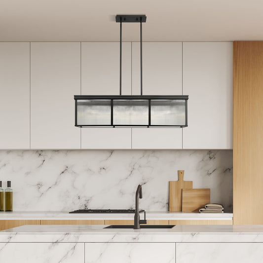 Carnaby 10 Light Pendant Matte Black