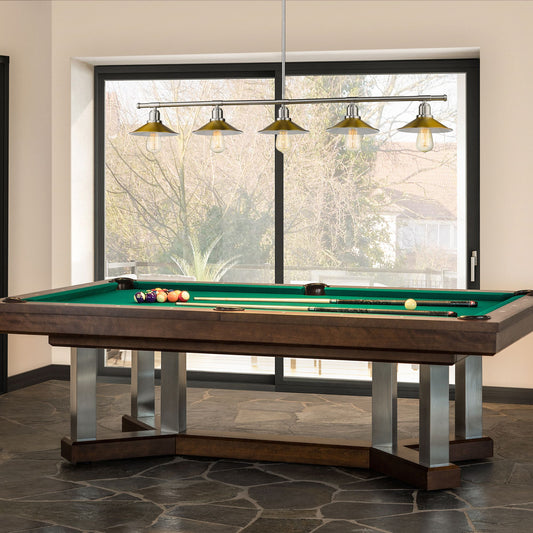 Casa 5 Light Linear Chandelier Brushed Nickel