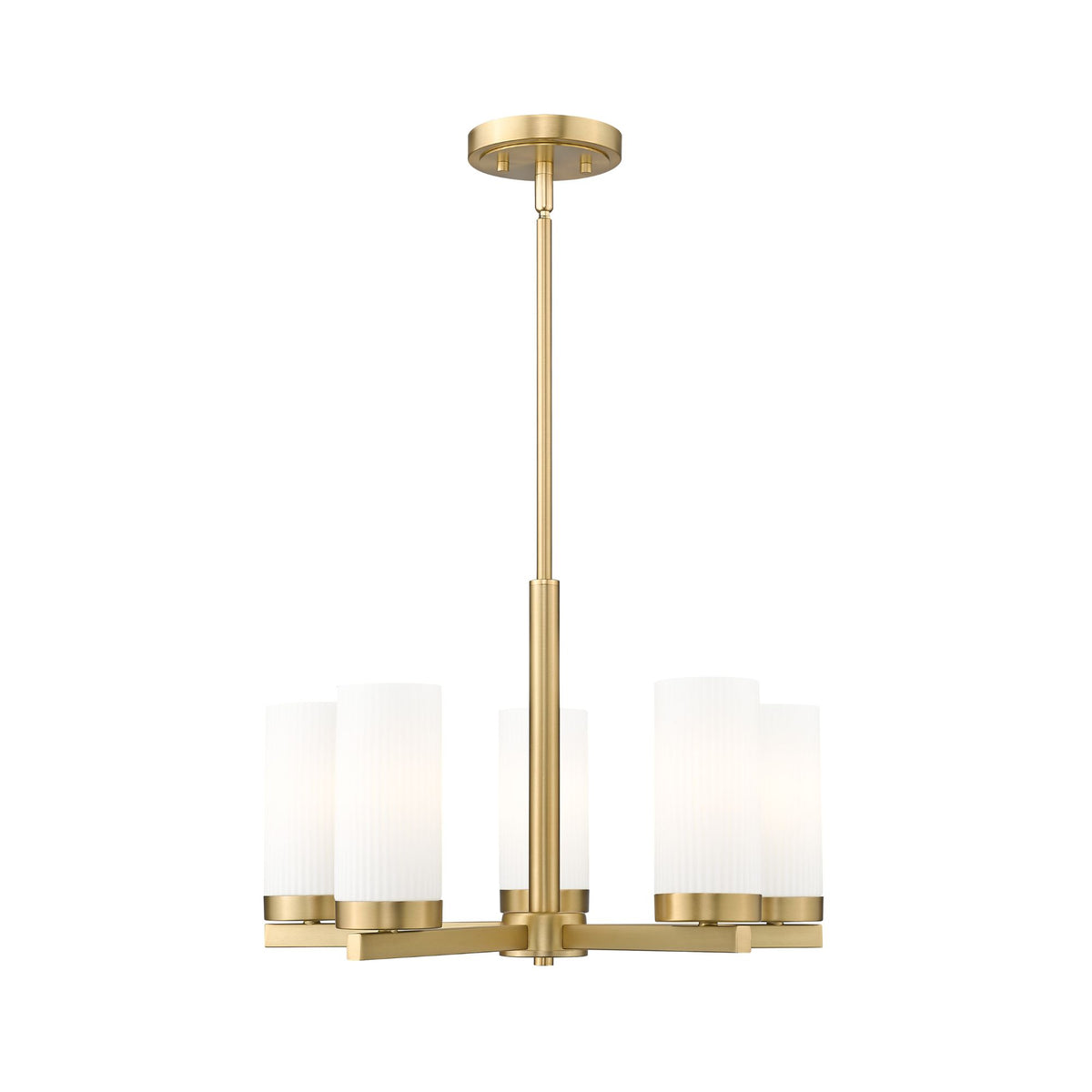 Danica 5 Light Chandelier Modern Gold