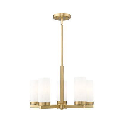 Danica 5 Light Chandelier Modern Gold
