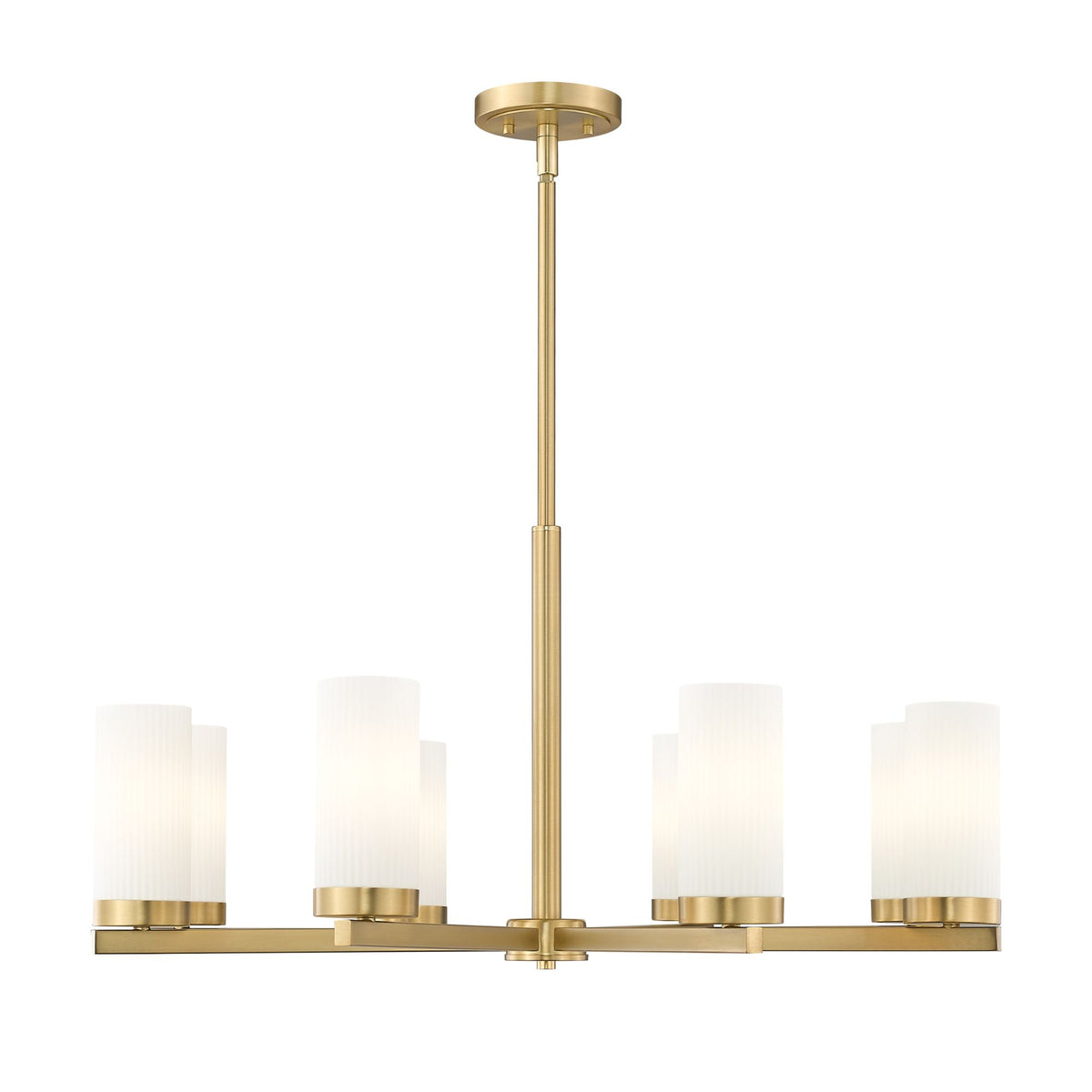 Danica 8 Light Chandelier Modern Gold