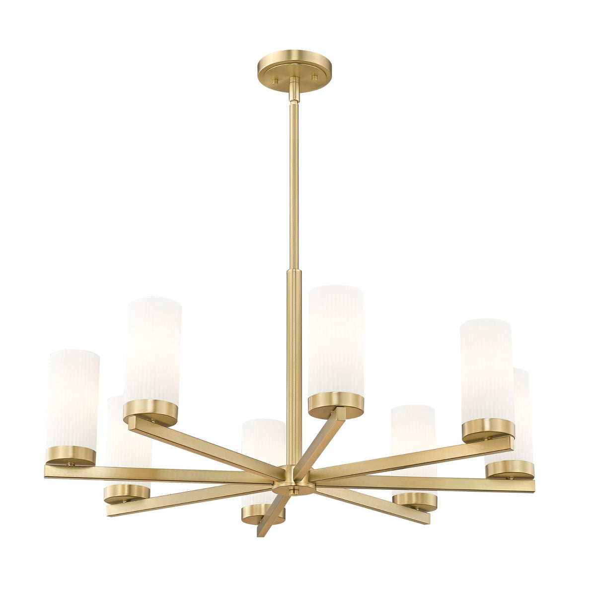 Danica 8 Light Chandelier Modern Gold