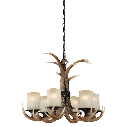 Yoho 6L Antler Chandelier
