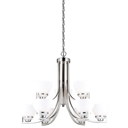 Metropolis 9-Light Chandelier