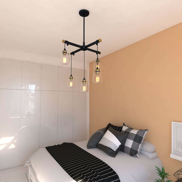 Kassidy 5L Adjustable Chandelier