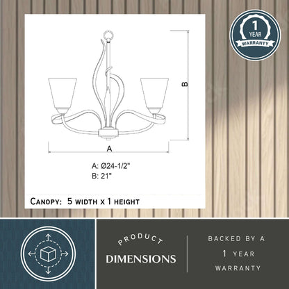 Cinta 5L Chandelier