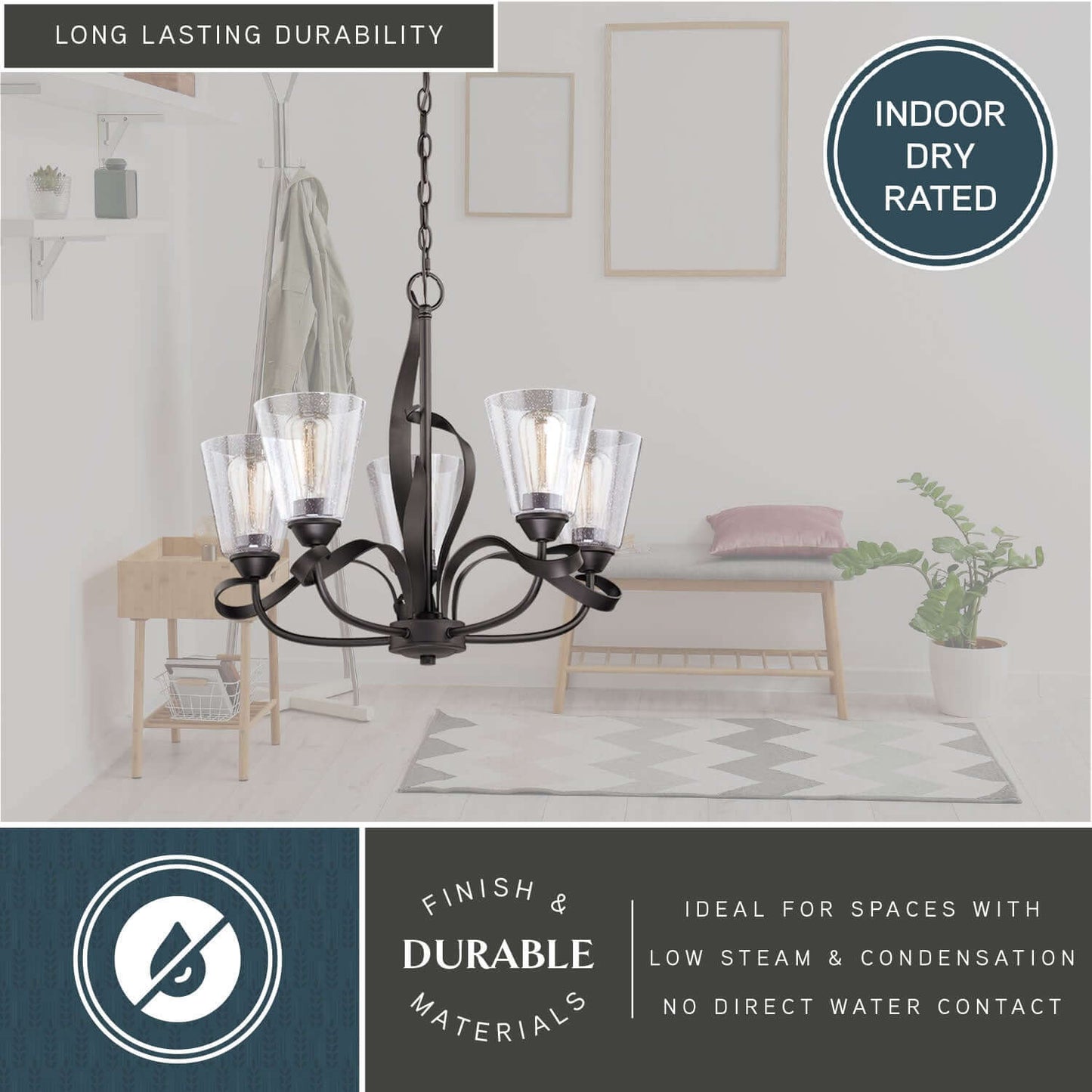 Cinta 5L Chandelier