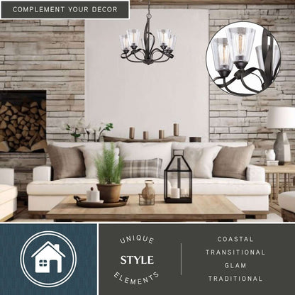 Cinta 5L Chandelier
