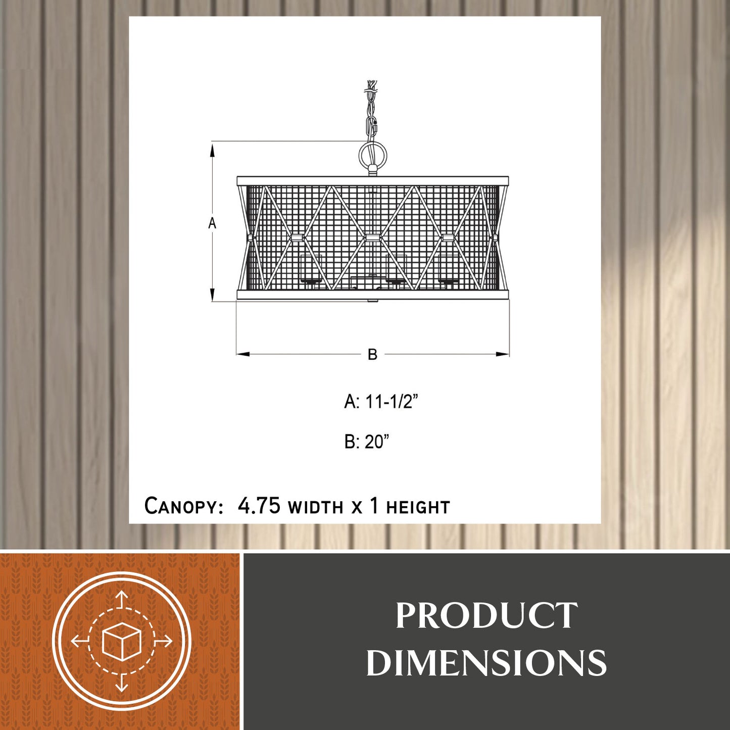 Bremerton 5 Light Chandelier