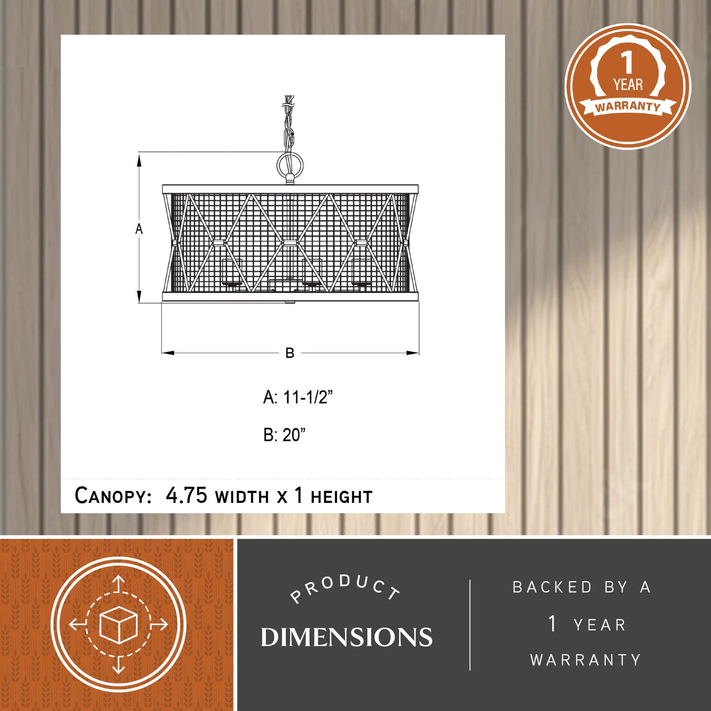 Bremerton 5 Light Chandelier