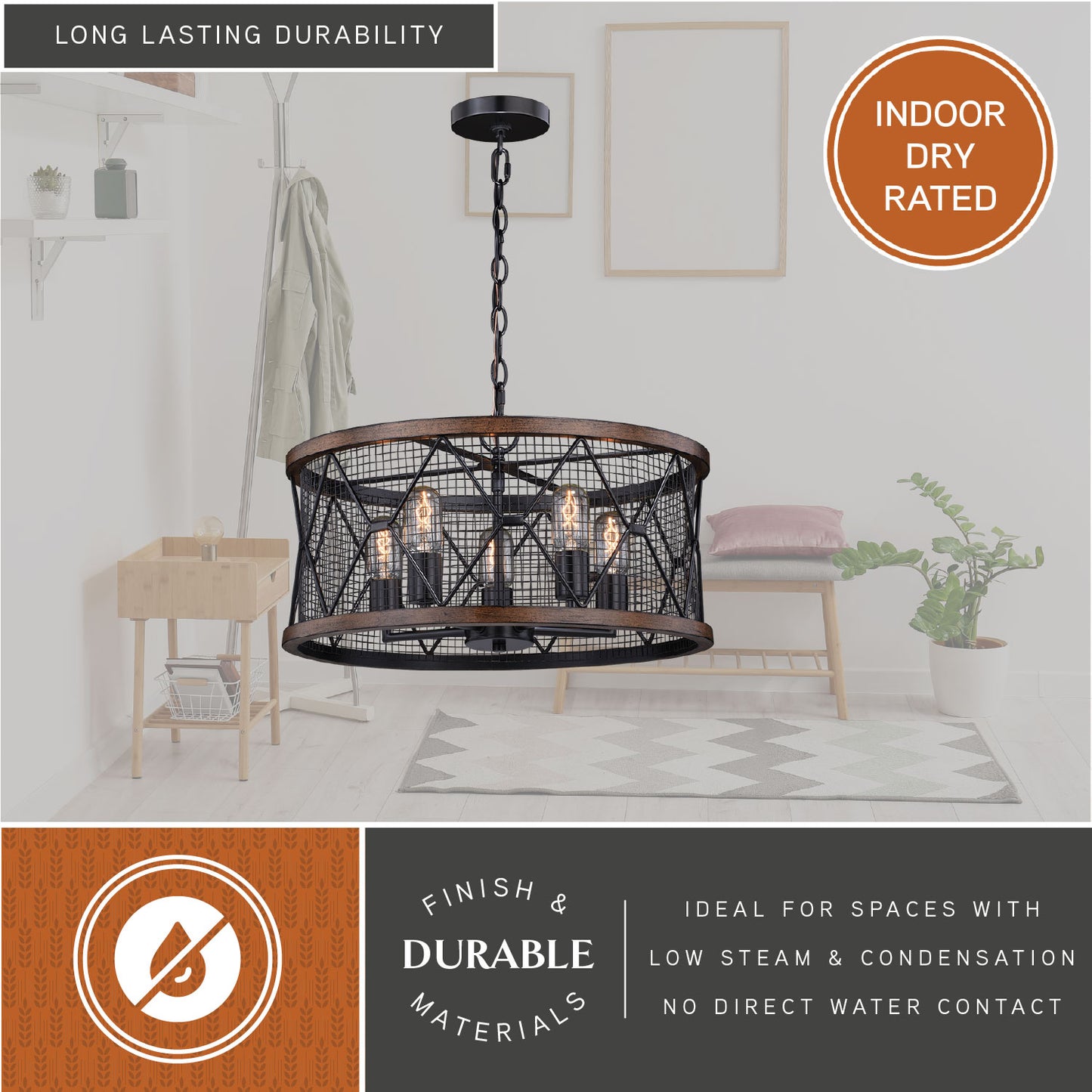 Bremerton 5 Light Chandelier