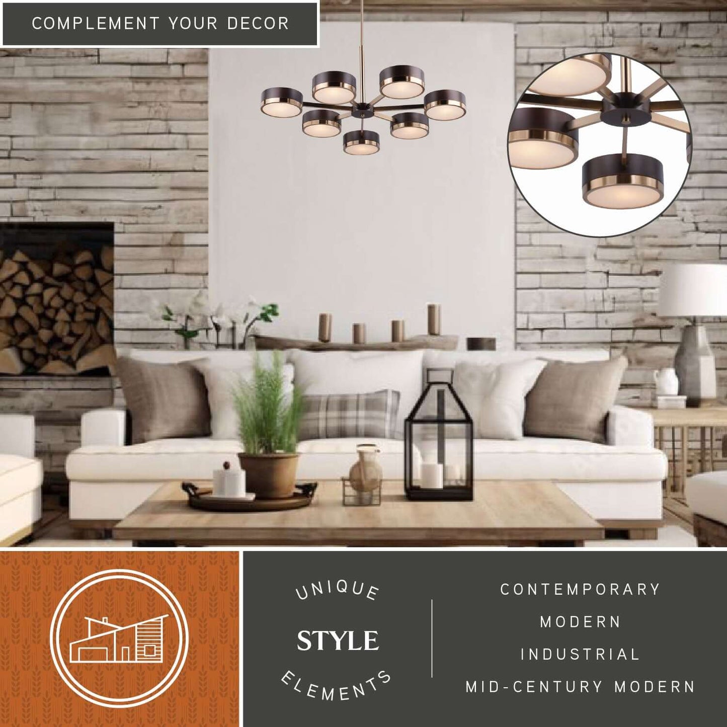 Madison 7L Chandelier