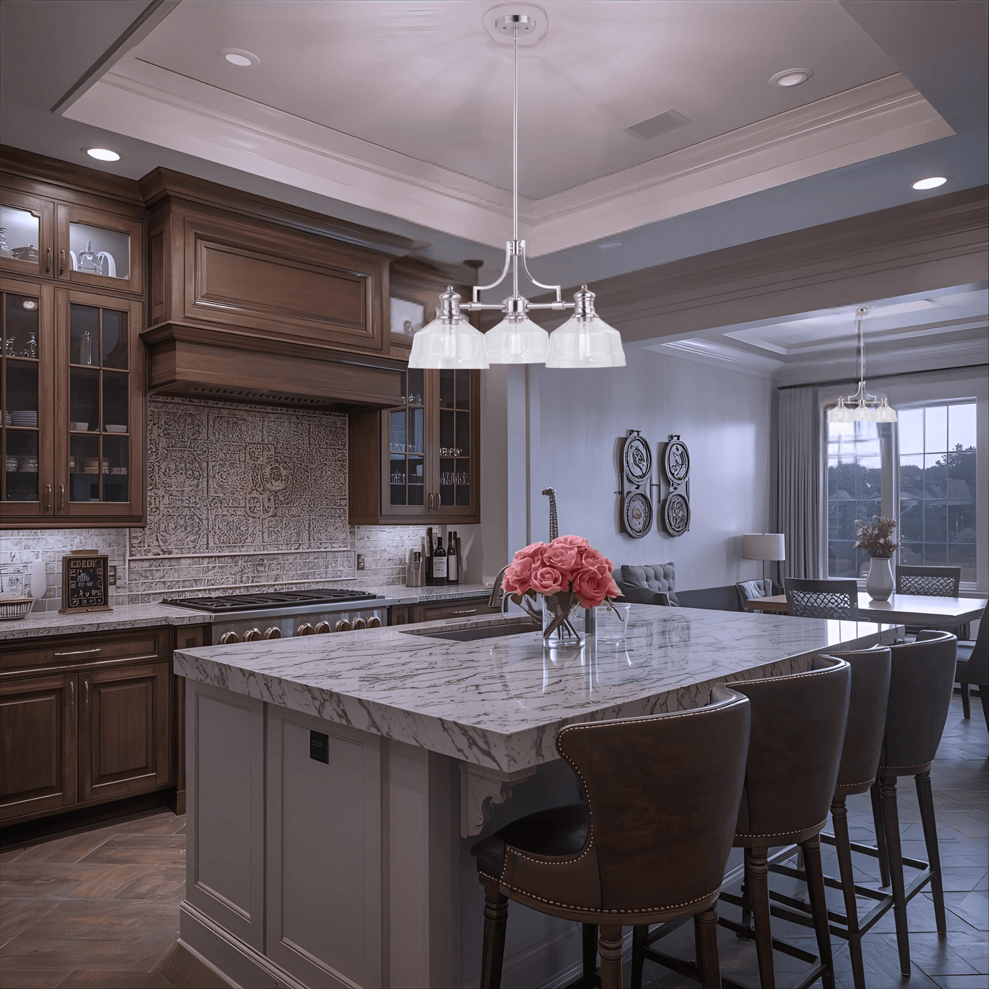 Beloit 3L Chandelier