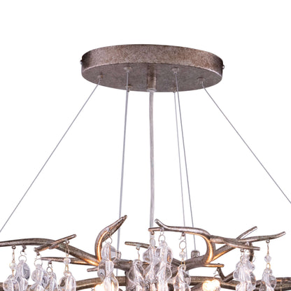 Rainier 6L Linear Chandelier