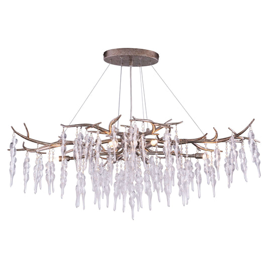 Rainier 6L Linear Chandelier