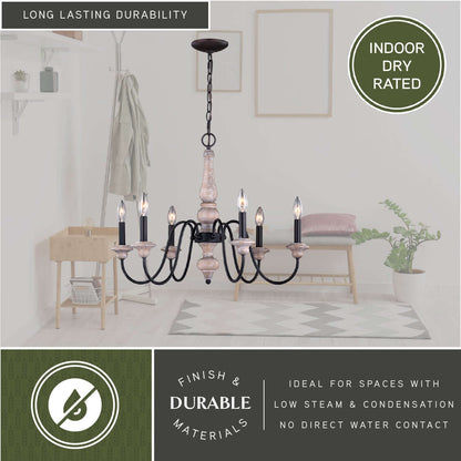 Georgetown 6L Chandelier