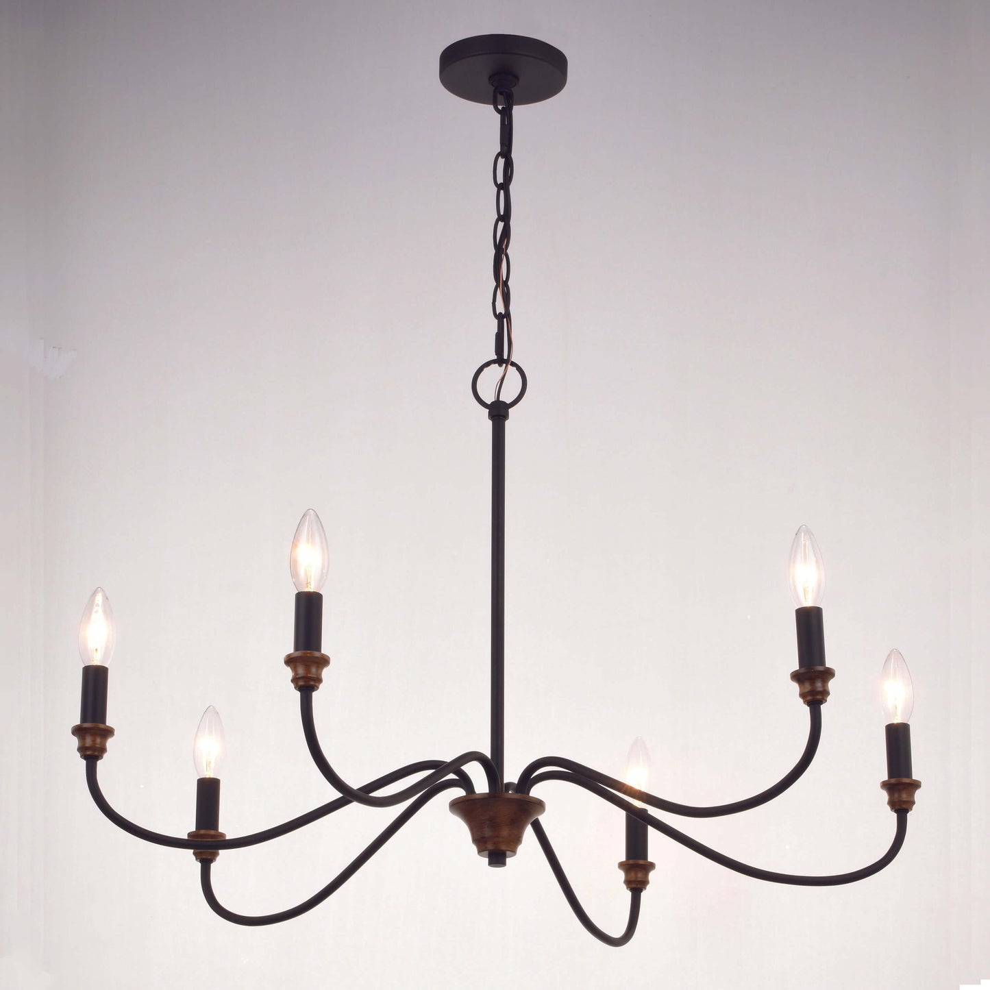 Annabelle 30” 6 Light Chandelier