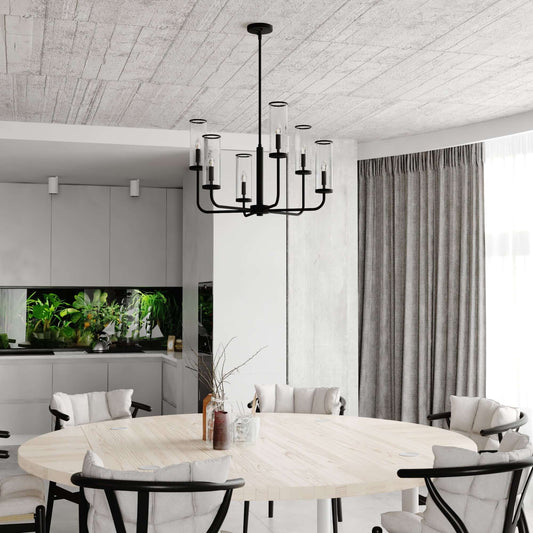 Glencoe 28” 6 Light Chandelier