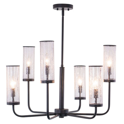 Glencoe 28” 6 Light Chandelier