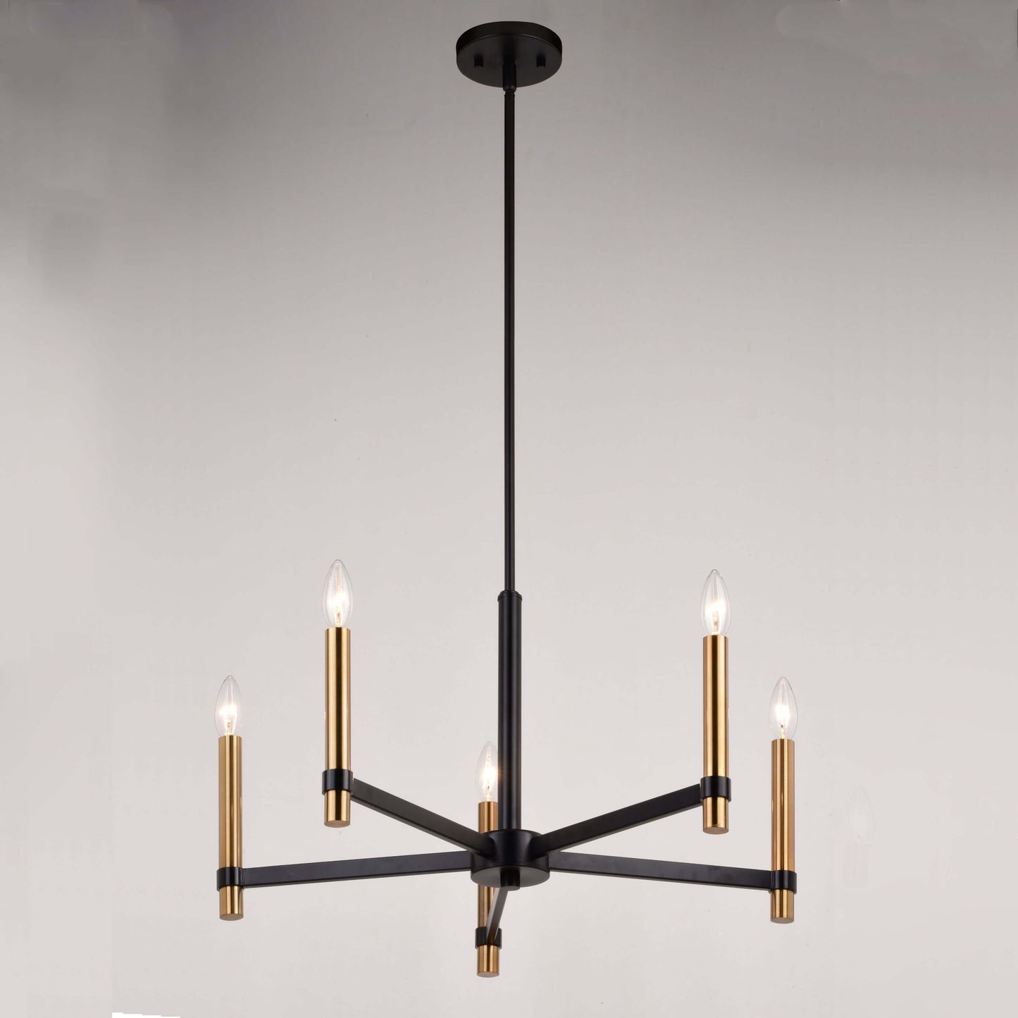 Damen 25” 5 Light Chandelier