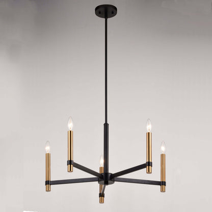 Damen 25” 5 Light Chandelier