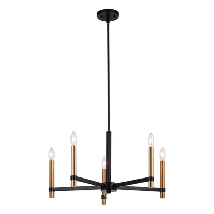 Damen 25” 5 Light Chandelier