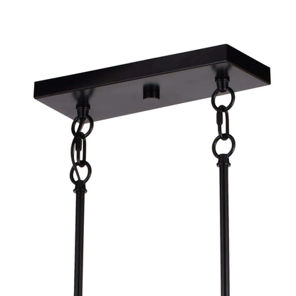 Wade 36” 5 Light Linear Chandelier