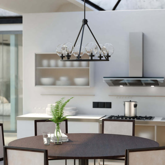 Lander 28.25” 6 Light Chandelier