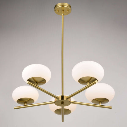 Sloane 27” 5 Light Chandelier